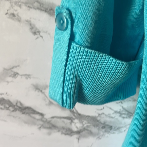 Laura Ashley size large aqua duster.Brand new with tags. - Picture 2 of 7